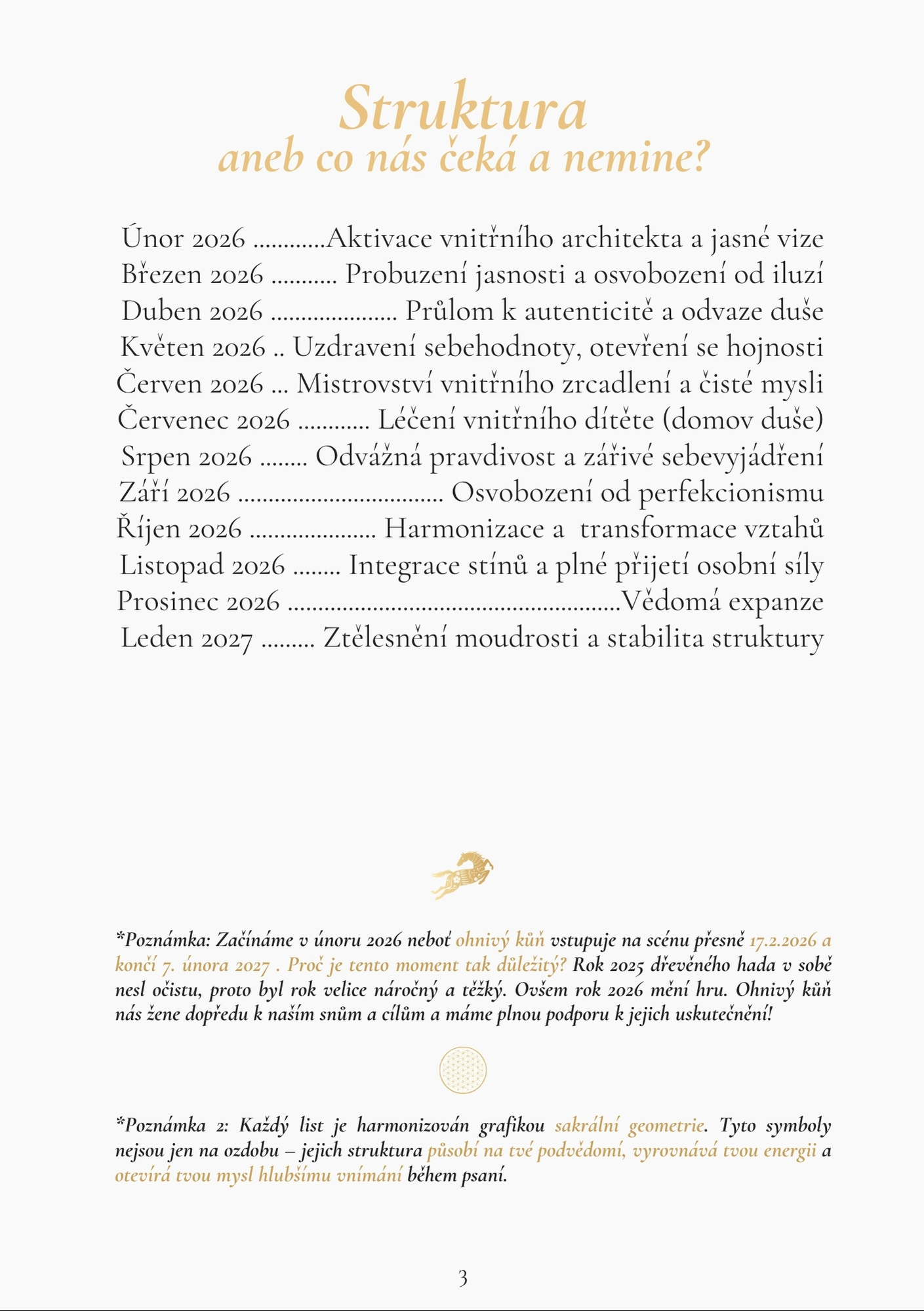 Deník — Vítejte v zahradě vaší duše