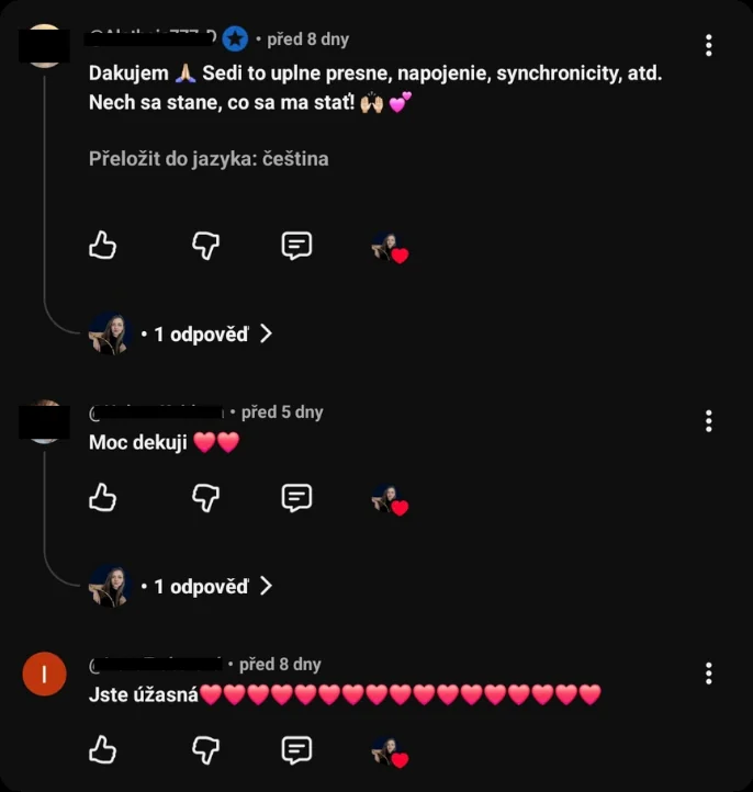 Komentář: Sedí to úplně přesně, synchronicity